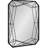 Winfred Metal Flat Mirror-384129248