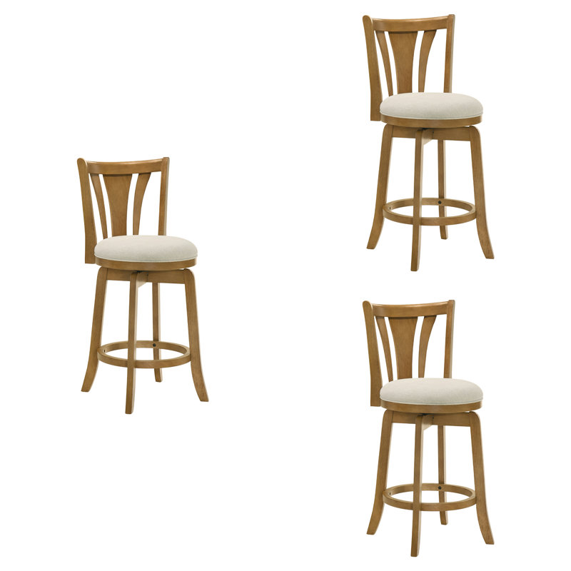 Tabouret de bar Beckett, Tabouret de bar (siège d'une hauteur de 30,25 po), Brun, Beige