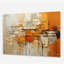 Impressions III - Collages abstraits, acrylique, décoration murale-101527283