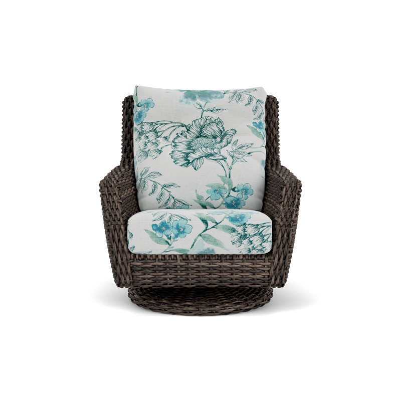 Largo Outdoor Rocker Chair, Serena Floral Mist