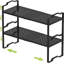 Tablette de rangement extensible et réglable