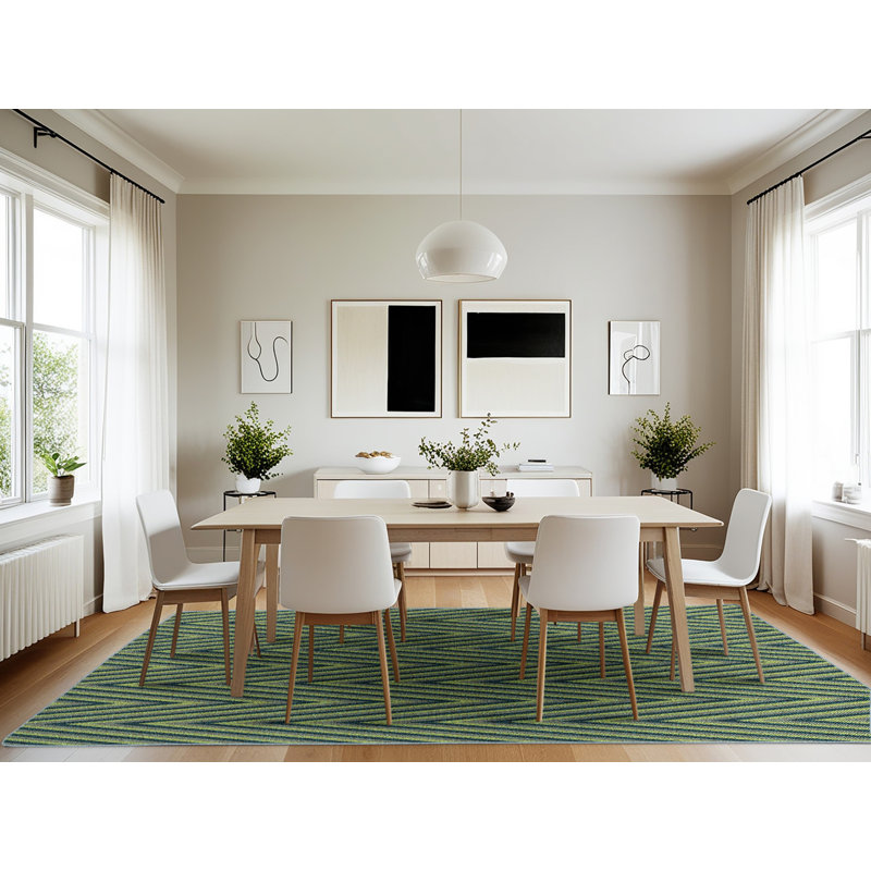 Washable Indoor Rug, Rectangle 7' x 10'