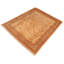 Tapis oriental brun en laine noué à la main 8 pi x 9 pi 9 po Baccio