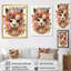 «Flower Crown Llama Wonder II», art mural lama-2088745208-2121936122