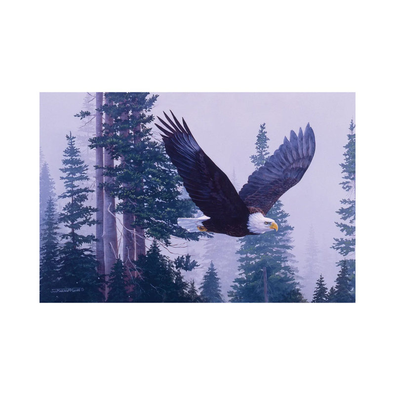 Eagle III par - Toile tendue, H 18 po x l 26 po x P 1,5 po