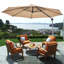 Parasol en porte-à-faux 11 pi Gahn-874645152