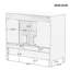 Meuble-lavabo moderne simple avec lavabo, armoire de salle de bain multifonctionnelle avec portes