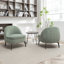 Fauteuil demi-tonneau rembourré Bula-158142006