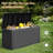 75 Gallon Outdoor Storage Box, Resin Deck Boxes Outdoor Waterproof-123471964