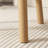 Burlywood Solid back side Chair(Set of 2)