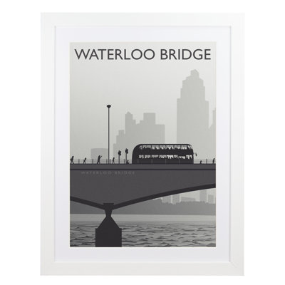 Waterloo Bridge Portrait - Print