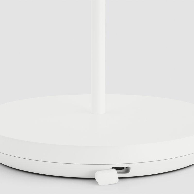 Tepa Medium Rechargeable Floor Lamp, Matte White