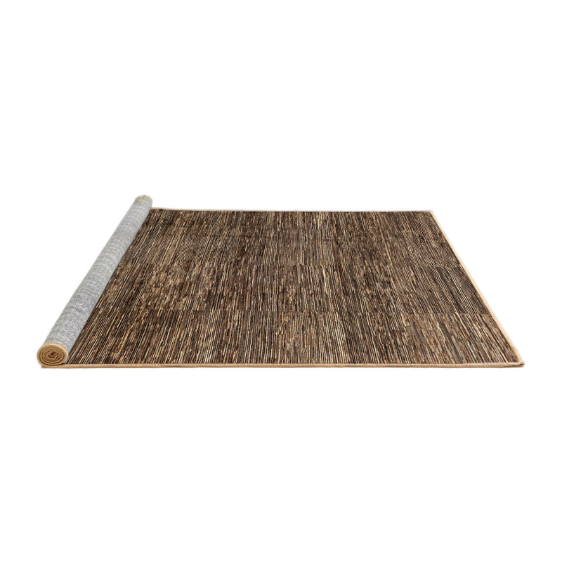 Tapis 10055 abstrait lavable à la machine 3055, Rond 7 pi