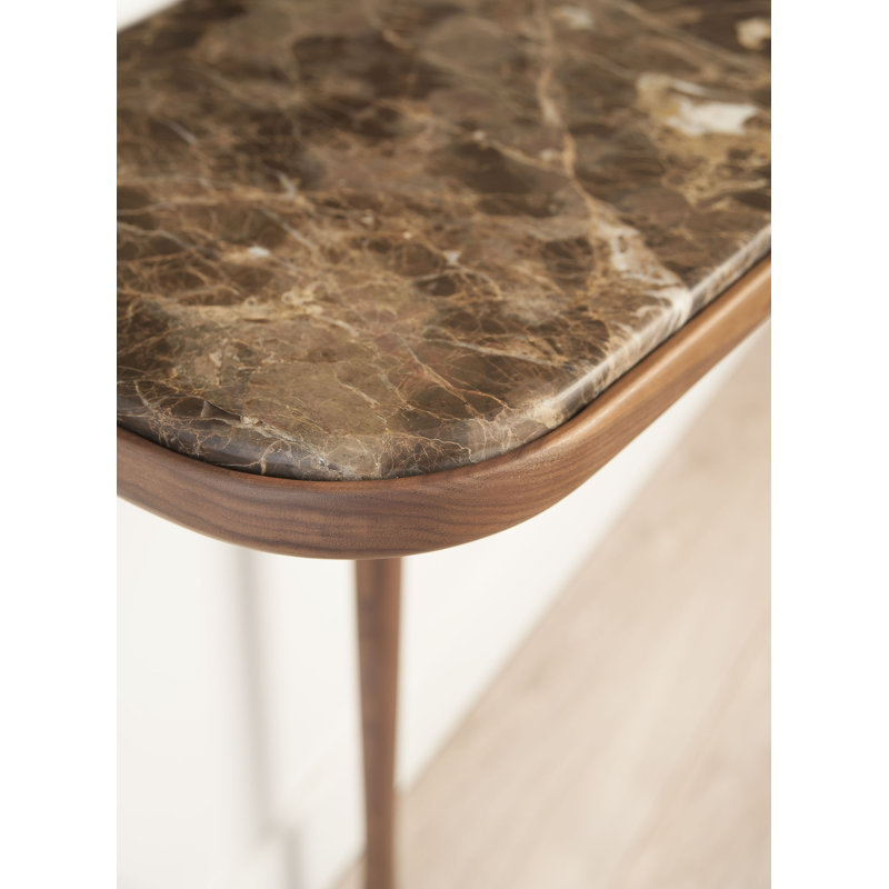 Console avec plateau en marbre