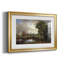 Flatford Mill (scène sur une rivière navigable) - John Constable - reproduction encadrée avec passe-partout et verre - 1816 - 1817-596110696-596110698-596110699