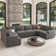 Anureet Oversized U Shaped Modular Sectional Sofa