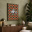 Fish in Ornament Eclectic - Wrapped Canvas-460410547-460410555