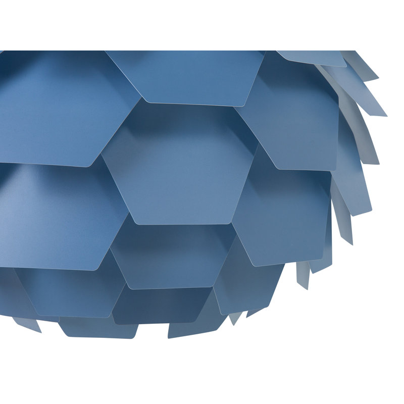 Carswell 1 - Light Unique/Statement Pendant, Blue, 176cm H x 60cm W x 60cm D