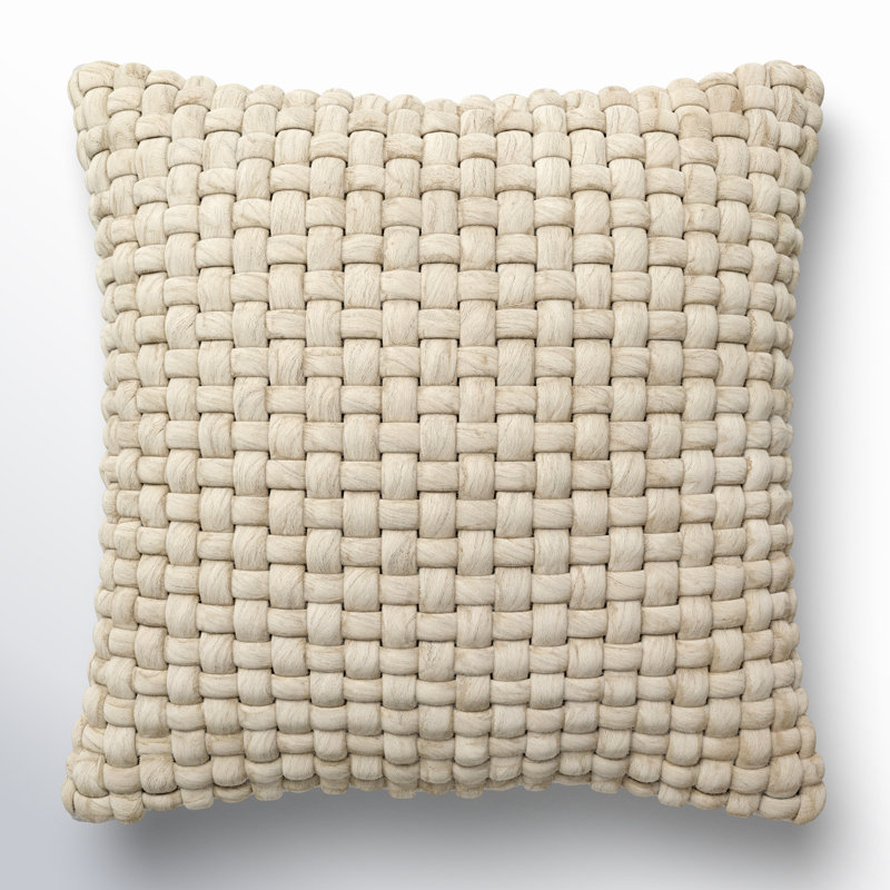 Coussins Belel, Duvet, 22 po x 22 po, Taupe