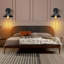 Dunlar Plug-in Armed Sconce