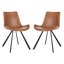 Chaise d'appoint rembourrée Saddle-44770510