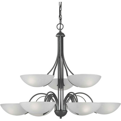 9 - Light Tiered Chandelier