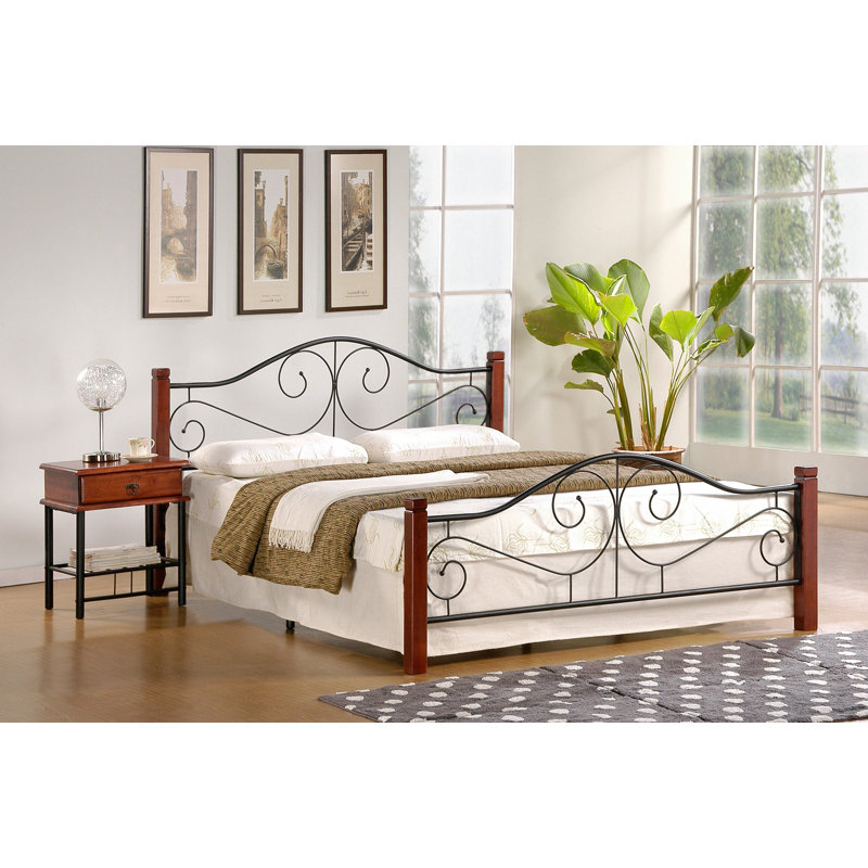Metz EU Kingsize - 160 X 200 Cm Solid Wood Bed