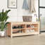 Solid Wood Shoe Storage Bench-1485431148