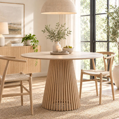 Willow Round 120cm Dining Table