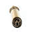 Waterfall Faucet Single Hole Brass 7" Clear Glass