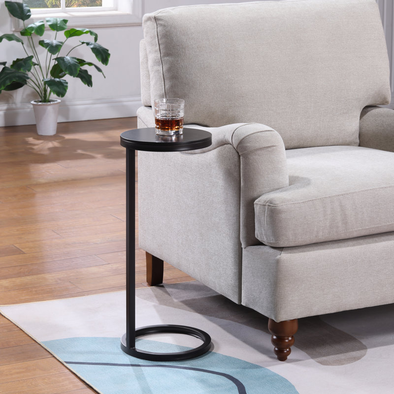 Brenia Round Modern End Table
