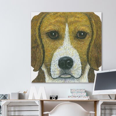 Beagle' Painting Print on Wrapped Canvas -  Marmont Hill, MH-BREBOO-02-C-24
