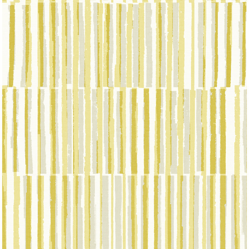 Rouleau de papier peint L 33 pi x l 20,5 po Sabah, Jaune
