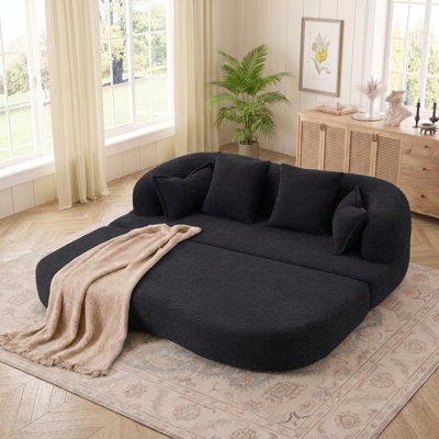 Modern Convertible Foldable Sofa Bed