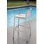 Tabouret de bar d'extérieur de qualité commerciale 29 po - ensemble de 4, conception perforée et filet, polypropylène toutes saisons, empilable, sans assemblage-604592358