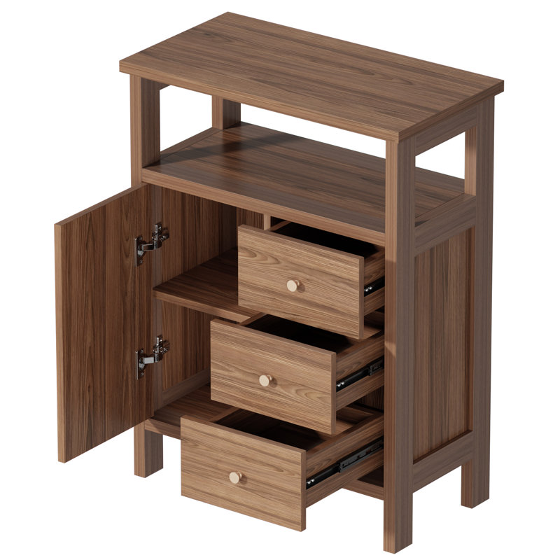 Commode à 3 tiroirs avec 1 porte 24 po Yannakeas