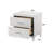 Heily 2-Drawer Nightstand in White