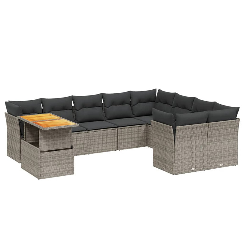 Ensemble de canapé de jardin Vidaxl