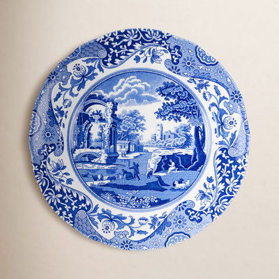 Spode Blue Italian 8" Salad Plate