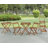 Hagler 26” Square 3-Piece Solid Acacia Wood Outdoor Bistro Set-649503214