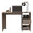 Omma Computer Desk, One Drawer, Two Shelves