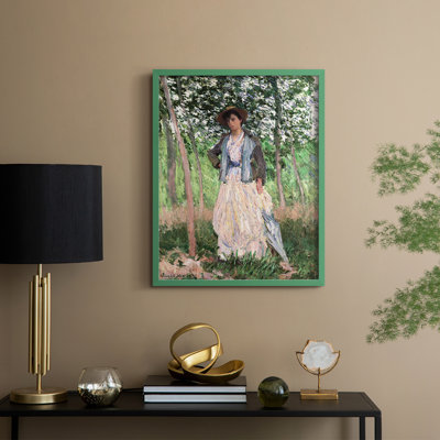 «Vintage Landscape XLIV», reproduction encadrée - bois massif