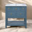 Meuble-lavabo simple autoportant de 30 po avec plateau en céramique, assemblage requis-588214851