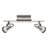 Continuum 15.35'' 2 -Light Fixed Track Track Kit with Dimmable and Adjustable Head-1786051089