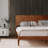 Gazelle Solid Wood Bed Frame with Artistic Patterned Headboard-22884379-43895568