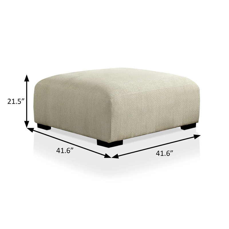 Repose-pieds l 41,6 po, beige
