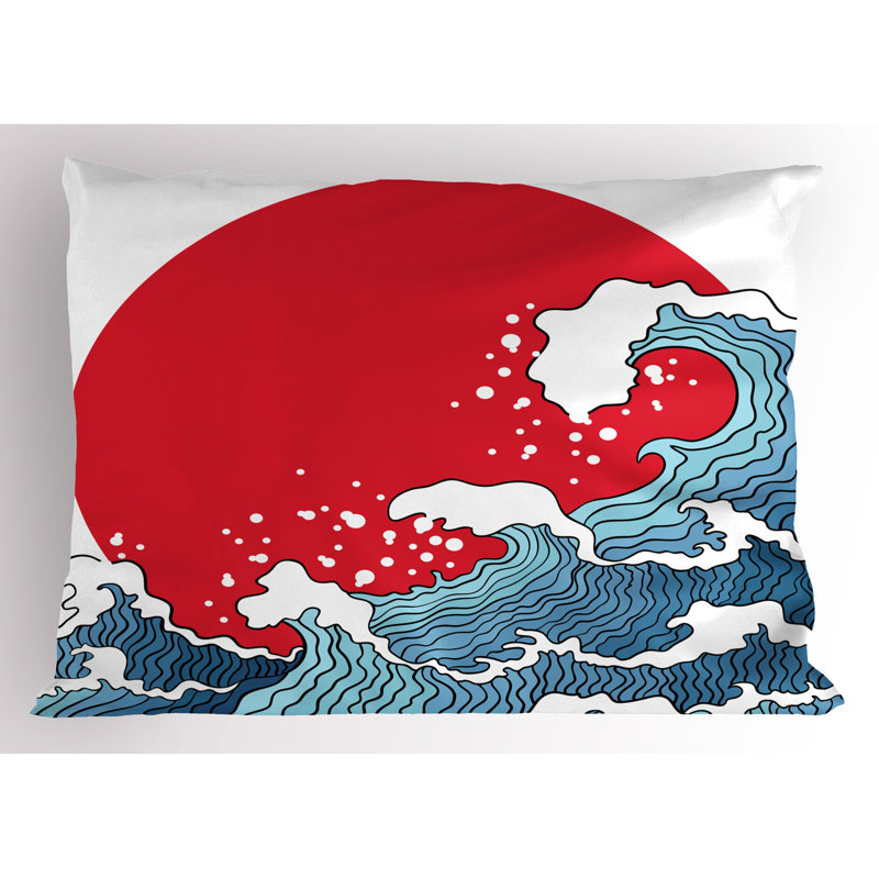 Ensemble de 2 taies décoratives japonaises Ambesonne, H 20 po x l 26 po