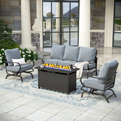 Tapasi Outdoor Patio Conversation Furniture Set