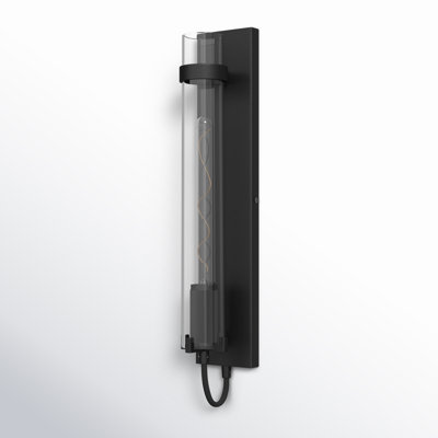 Cala Steel Candle Wall Light