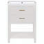 Meuble-lavabo simple 24 po avec plateau Ariete